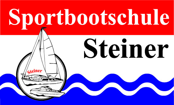 Logo und Fahne Sportbootschule Steiner Winningen an der Mosel